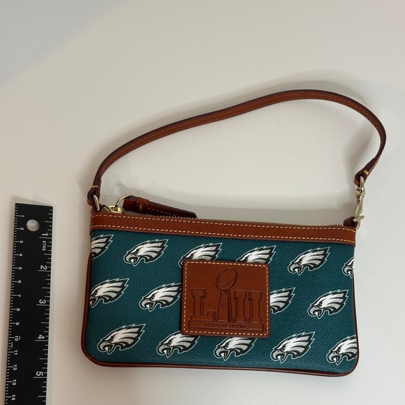 Dooney & Bourke NFL Philadelphia Eagles 2018 Super Bowl Champ Slim Wristlet